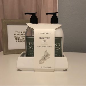 Aroma Aria | Luxury Hand Soap & Lotion Set